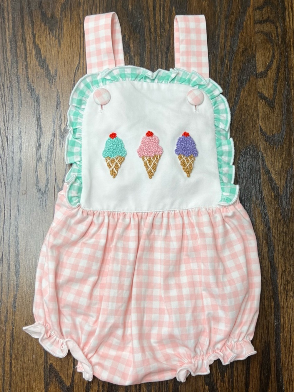 Ice cream French knot bubble